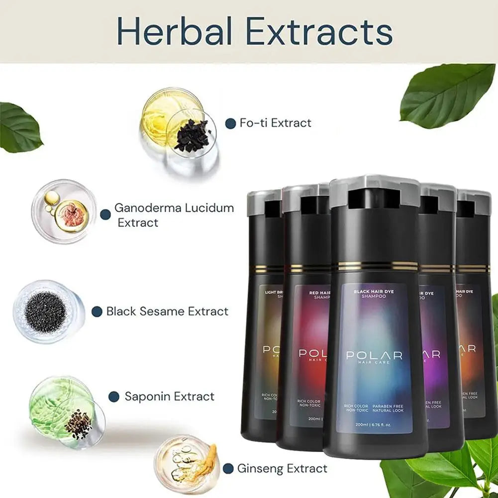 Shampoing Colorant Anti-Cheveux Gris